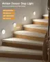 Комплект 6 акумулаторни LED лампи Clarynt със сензор за движение, снимка 3