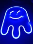 LED Неонова Синя Призрачна Фигура | ICOTICA, снимка 1
