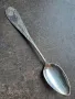 гравирaна немска сребърна лъжичка антика, снимка 1