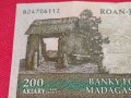 ЕКЗОТИЧНА БАНКНОТА 200 ARIARY 2004г. MADAGASIKARA МНОГО КРАСИВА ЗА КОЛЕКЦИЯ ДЕКОРАЦИЯ 34340, снимка 2
