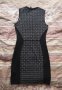 Нова - 30% къса рокля H&M черно бяла XS S, снимка 2