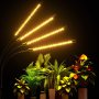 Лампа за отглеждане на растения STELS, Трипод, Таймер, Черен , снимка 5