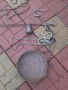 Стари кантари с топуз - 100 кг и 20 кг, снимка 3