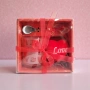 6380 Подаръчен комплект Love – чаша със сърце и лъжичка, снимка 3