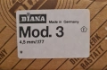 Въздушен пистолет DIANA MOD 3, снимка 3