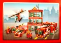 Конструктор градски пожарникари комплекс 969 части 0231137 , снимка 5