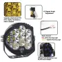 LED халоген 16СМ 5'' кръгъл – LED 12/24V – T361, снимка 2