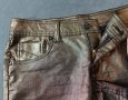 Terranova S/M къси златисти панталонки, снимка 4