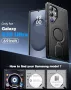 Нов Samsung Galaxy S25 Ultra кейс MagSafe, 360° стойка, удароустойчив калъф, снимка 2