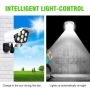 H-LED22 LED соларни LED лампи, имитиращи камера за видеонаблюдение, снимка 6