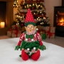 Коледен Елф-декоративна фигура с меки крачета , снимка 3