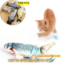 Мърдаща се рибка за котки тип играчка - КОД 3118, снимка 2