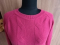 Розов дебел пуловер , снимка 4