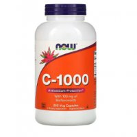 NOW Foods, C-1000, With 100 mg of Bioflavonoids, 250 Veg Capsules, снимка 1 - Хранителни добавки - 38961507