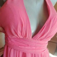 Разкошна дълга розова рокля СУПЕР ПРОМОЦИЯ👗💕40 р-р М👗💕арт.394, снимка 12 - Рокли - 29933858