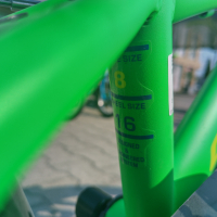 Детски велосипед 16" MASTER зелен, снимка 6 - Велосипеди - 44583577