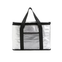 3773 Термо чанта за храна и напитки с цветни дръжки, 8 литра, снимка 5 - Хладилни чанти - 41019001