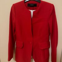Дамско червено сако ZARA, снимка 5 - Сака - 42722821