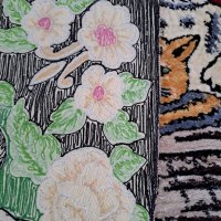 Ретро фъкан килим ,,Котета,,, снимка 5 - Антикварни и старинни предмети - 41038164