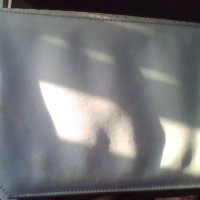 Дамска чанта ,ествествена кожа ,цвят бял и черен,нова , снимка 3 - Чанти - 41611802