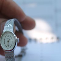 СССР часовник ''Чайка'' 17 камъка, снимка 9 - Дамски - 41435467