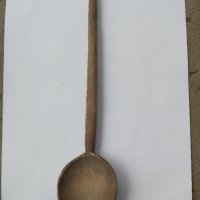 2 Стара дървена лъжица, снимка 1 - Други ценни предмети - 34848810
