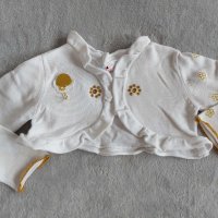 Комплект за момиченце блузка, туника, клинче, болеро за размер 80-86 см, снимка 4 - Комплекти за бебе - 40631193