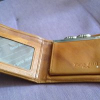 Bene Detty Paris марково портмоне естествена кожа  малко компактно 100х83мм, снимка 5 - Портфейли, портмонета - 41577589