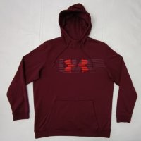 Under Armour UA Hoodie оригинално горнище L спорт суичър, снимка 1 - Спортни дрехи, екипи - 42661520