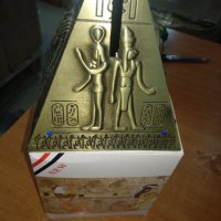 Метална касичка-пирамида,с египетски мотиви12\10см, снимка 6 - Аксесоари и консумативи - 42607805