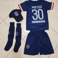 Leo Messi Psg New Детски Екип  с калци Меси  ПСЖ 20/21г Сезон, снимка 1 - Футбол - 34005112