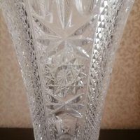Кристална ваза, снимка 2 - Вази - 41684114