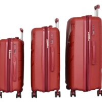 Куфари от полипропилен в три размера, няколко цвята, КОД: 4002, снимка 8 - Куфари - 41861294