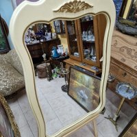 Уникално голямо антикварно немско огледало , снимка 2 - Антикварни и старинни предмети - 41957025