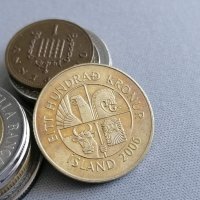 Mонета - Исландия - 100 крони | 2006г., снимка 2 - Нумизматика и бонистика - 40442956