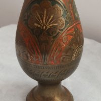Красива голяма бронзова ваза , снимка 2 - Други ценни предмети - 39411236