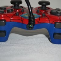 Оригинален джойстик Spider-Man Marvel Naki за Playstation 2  ТЕСТВАН И РАБОТЕЩ, снимка 16 - Аксесоари - 41291690