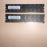 628.Ram DDR2 800 MHz,PC2-6400,2Gb.KINGTIGER-Micron.Кит 2 Броя.НОВ, снимка 1 - RAM памет - 41210816