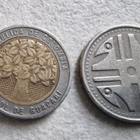 Монети . Колумбия. 100, 200 и 500 песос., снимка 6 - Нумизматика и бонистика - 42659701