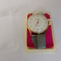 Ръчен часовник Восток 18 камака позлатен неизползван произведен през 1988г, снимка 16 - Антикварни и старинни предмети - 41395532