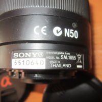 Обектив Sony SAL-1855 DSLR DT 18-55mm F3.5-5.6, снимка 2 - Обективи и филтри - 44514431
