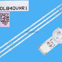  3бр LED лента 17DLB40VXR1 LB40017 V0_05_38S/ V1_05_38S, снимка 3 - Части и Платки - 35908492