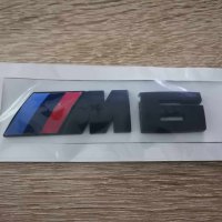 BMW M6 БМВ М6 черна емблема лого, снимка 1 - Аксесоари и консумативи - 41464122