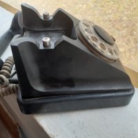 Стар бакелитен телефон, снимка 6 - Антикварни и старинни предмети - 34660583