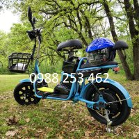 Електрически скутер - велосипед 500 W 48V12Ah 2023 година, снимка 3 - Мотоциклети и мототехника - 40524719