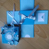 Подарък за сватба, рожден ден експлодиращи кутийки-ръчна изработка, снимка 4 - Други - 21601031