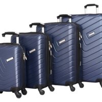 Пластмасови куфари в четири размера, няколко цвята, КОД: 2052-4, снимка 6 - Куфари - 40585927
