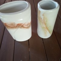 Порцеланови вази, комплект от два броя , снимка 1 - Вази - 41647610