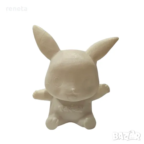 Играчка Пикачу, Тип Касичка, Пластмасова, Направи си сам, Диамантени мъниста, 16 см, снимка 1