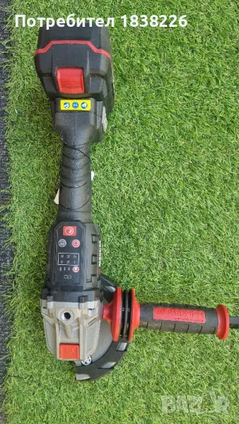 Акумулаторен ъглошлайф, снимка 1